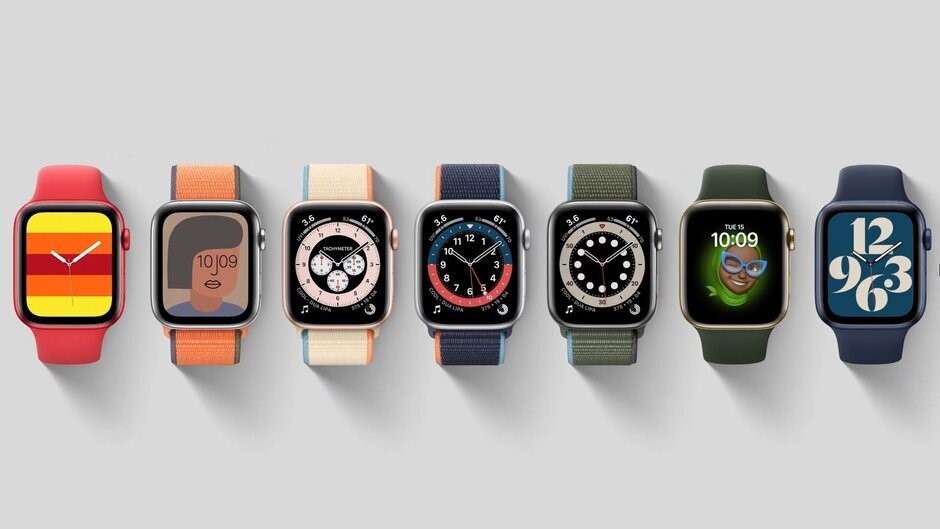 apple-watch-series6-nghe-goi Đồng hồ thông minh nghe gọi Apple Watch Series 6 với nhiều mặt đồng hồ Typography độc đáo, phong cách